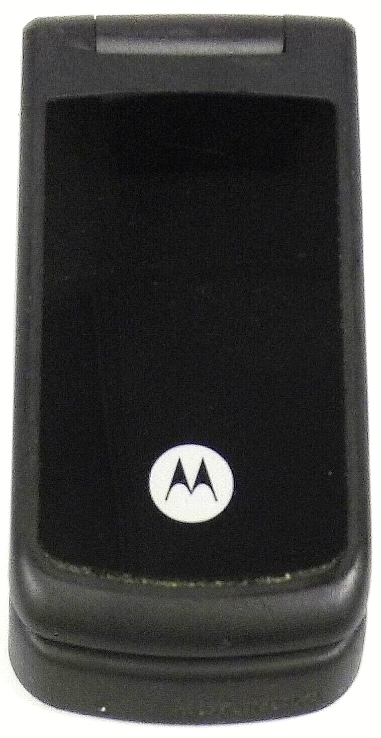 Motorola W series W260g – Black ( TracFone ) Cellular Flip Phone – No Back