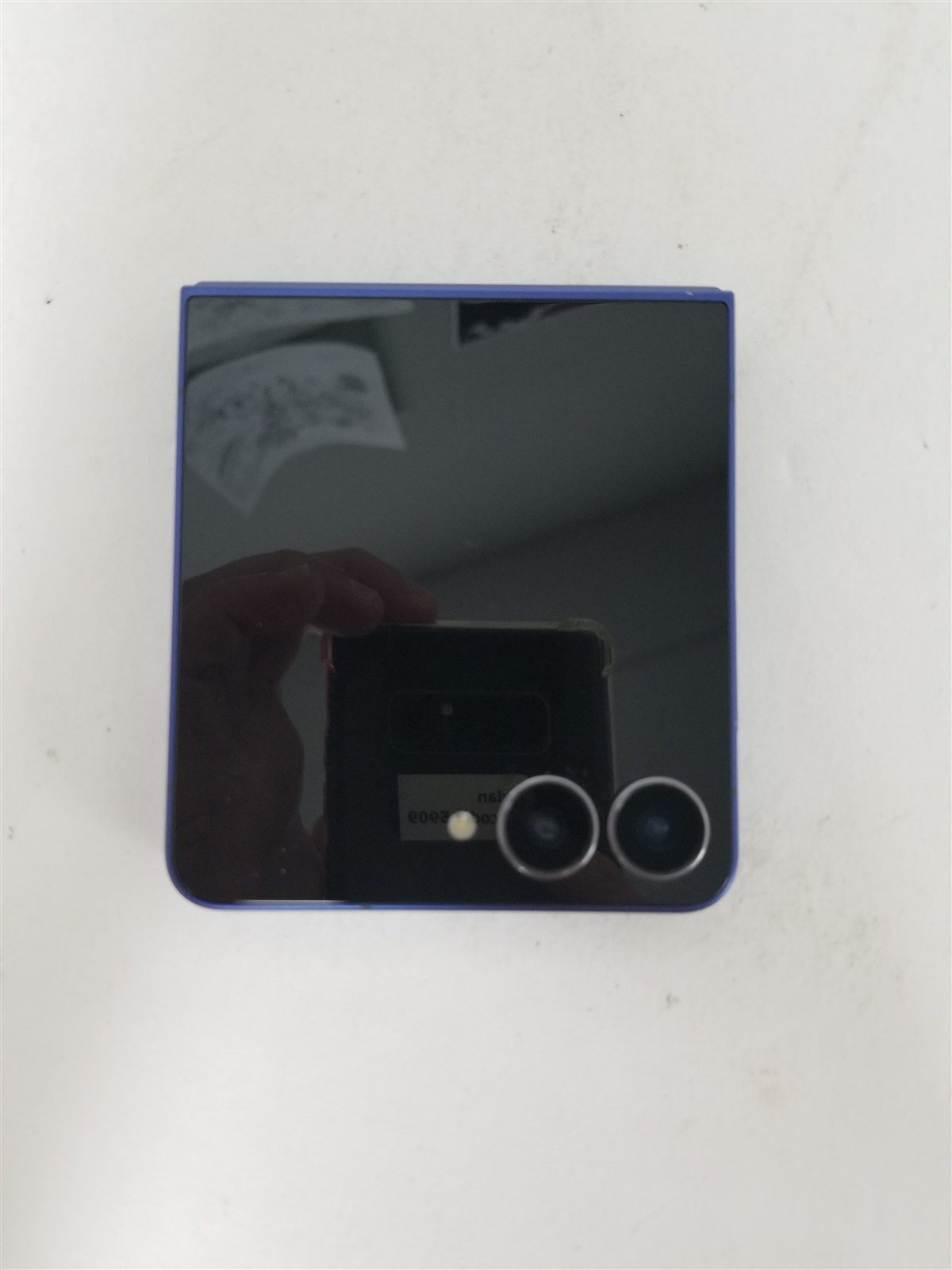 Samsung Galaxy Z Flip7 256GB Blue SM-F776U (T-Mobile) Damaged zD2932