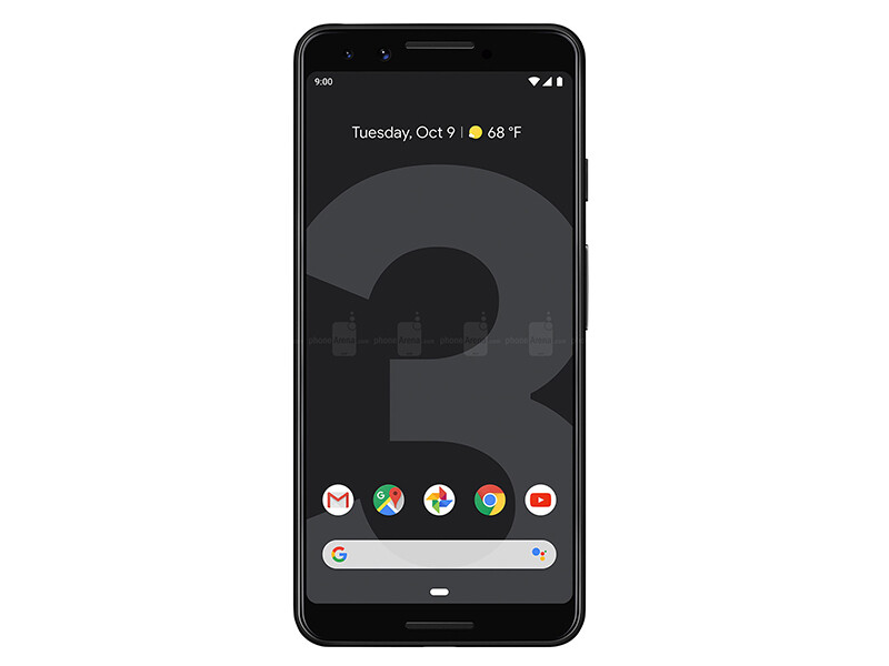 Google Pixel 3 Black White Unlocked Phone 64GB/128GB ROM 4GB RAM