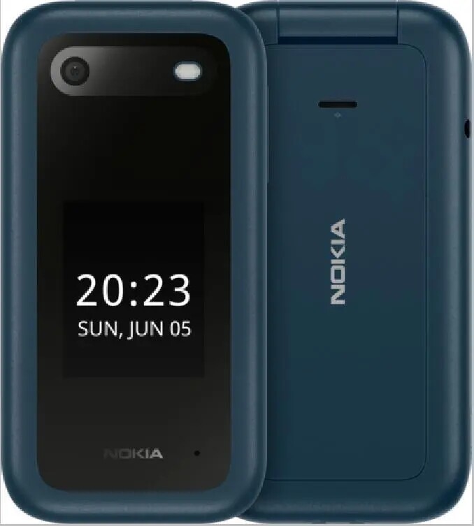 Nokia 2660 Flip Dual-SIM 4G LTE 5.0MP 2.8″ Flip Mobile Phone Original