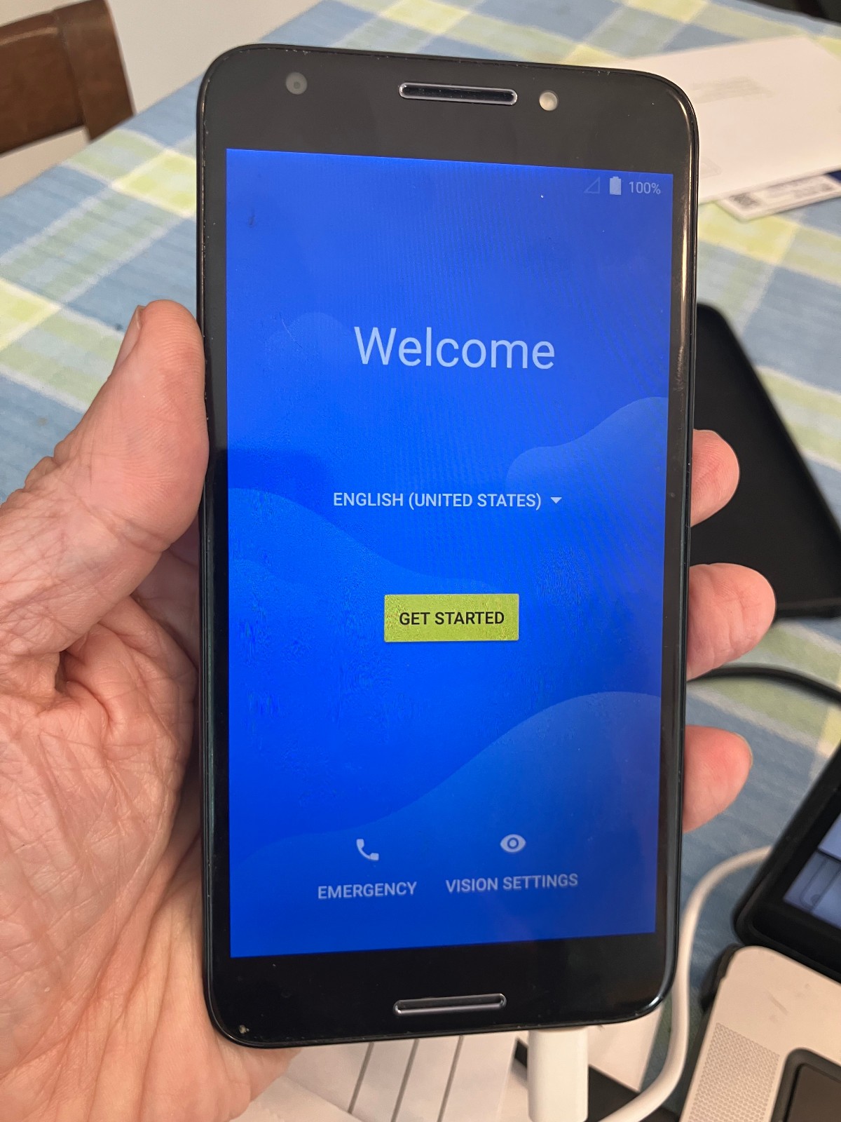 UNLOCKED T-mobile (Alcatel) Revvl 4G, 5049W Android phone, mint used condition