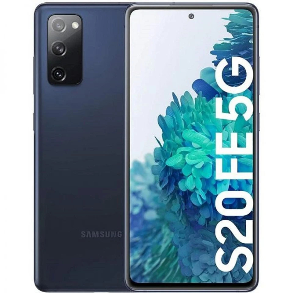 AT&T Samsung Galaxy S20 FE 5G SM-G781U 128GB Cloud Navy Good Condition