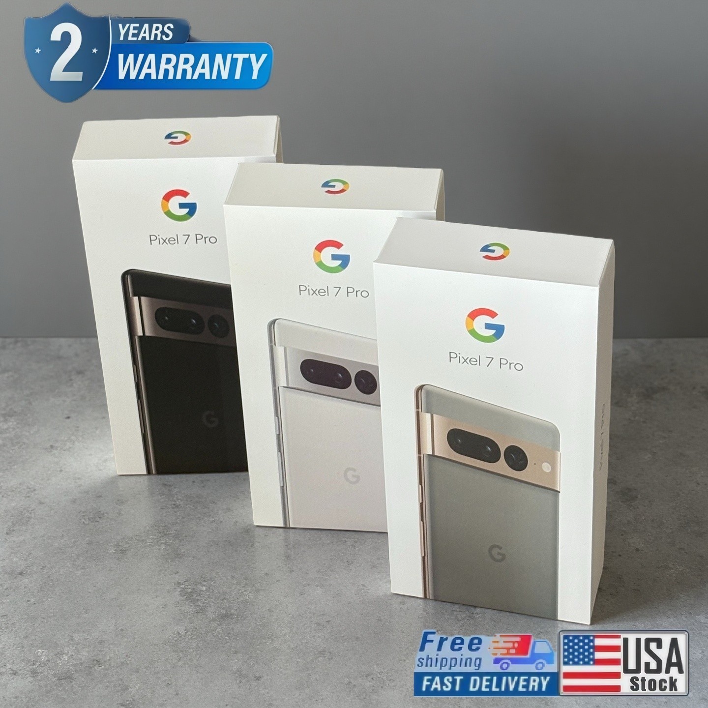 🤩New sealed Google Pixel 7 Pro 5G-6.7″-128/256/512GB Factory Unlocked GSM+CDMA