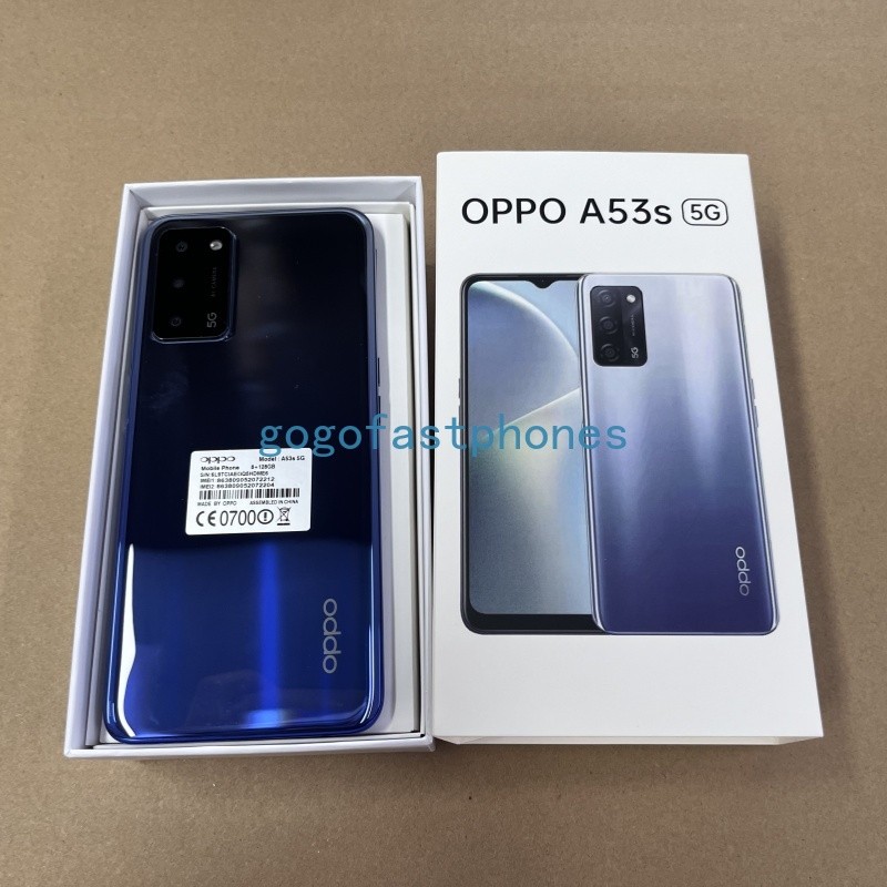 Unlocked Oppo A53s 5G Dual SIM 128GB 6/8GB RAM 6.52″ 5000mAh New sealed Google