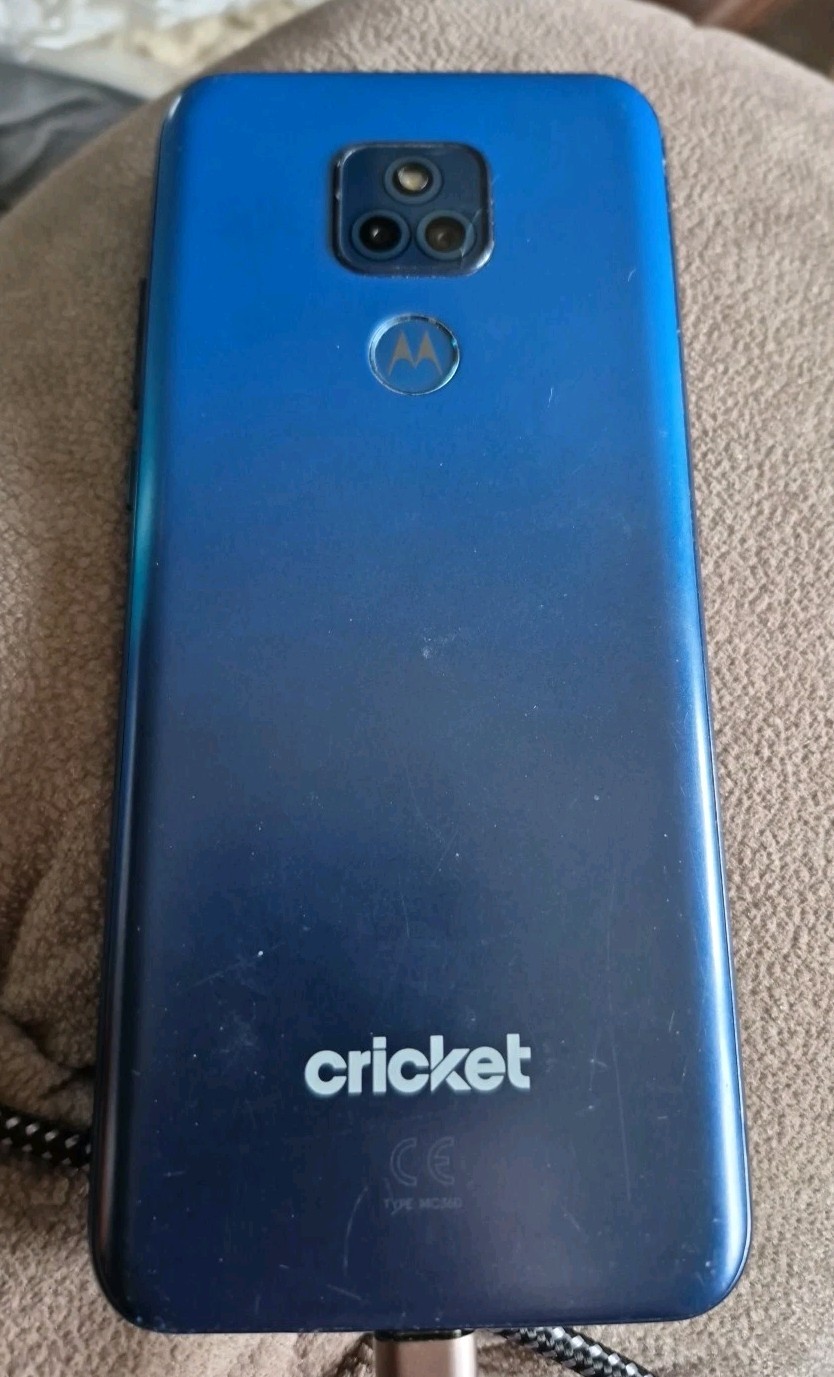 Motorola Moto G Play (2021) 32GB, Misty Blue, US Consumer Cellular ** Cricket**