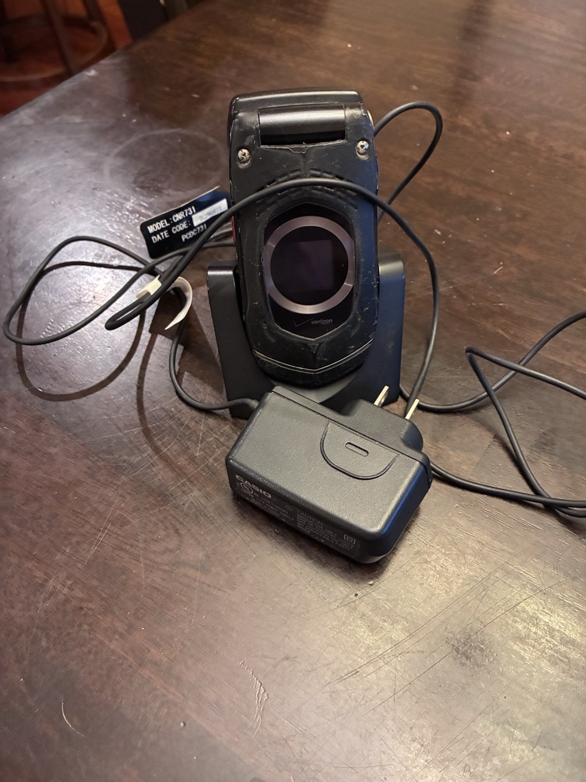 Casio G’zOne Rock Mobile Flip Phone – Works Good