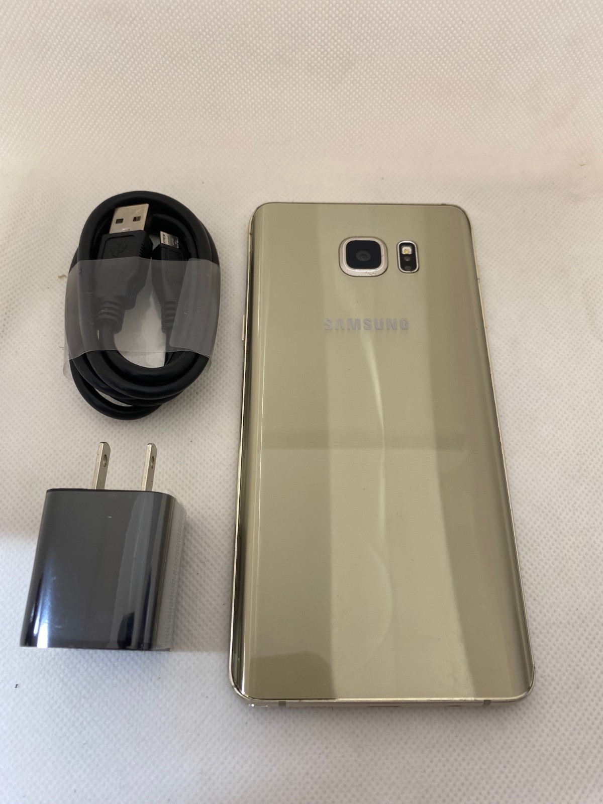 Original Samsung Galaxy Note 5 N920P 32G Sprint Unlocked Smartphone GOOD GOLD B+