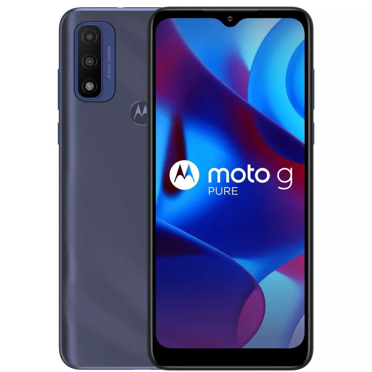 Motorola Moto G Pure XT2163-4 32GB 3GB Unlocked Purple Very Good Condition