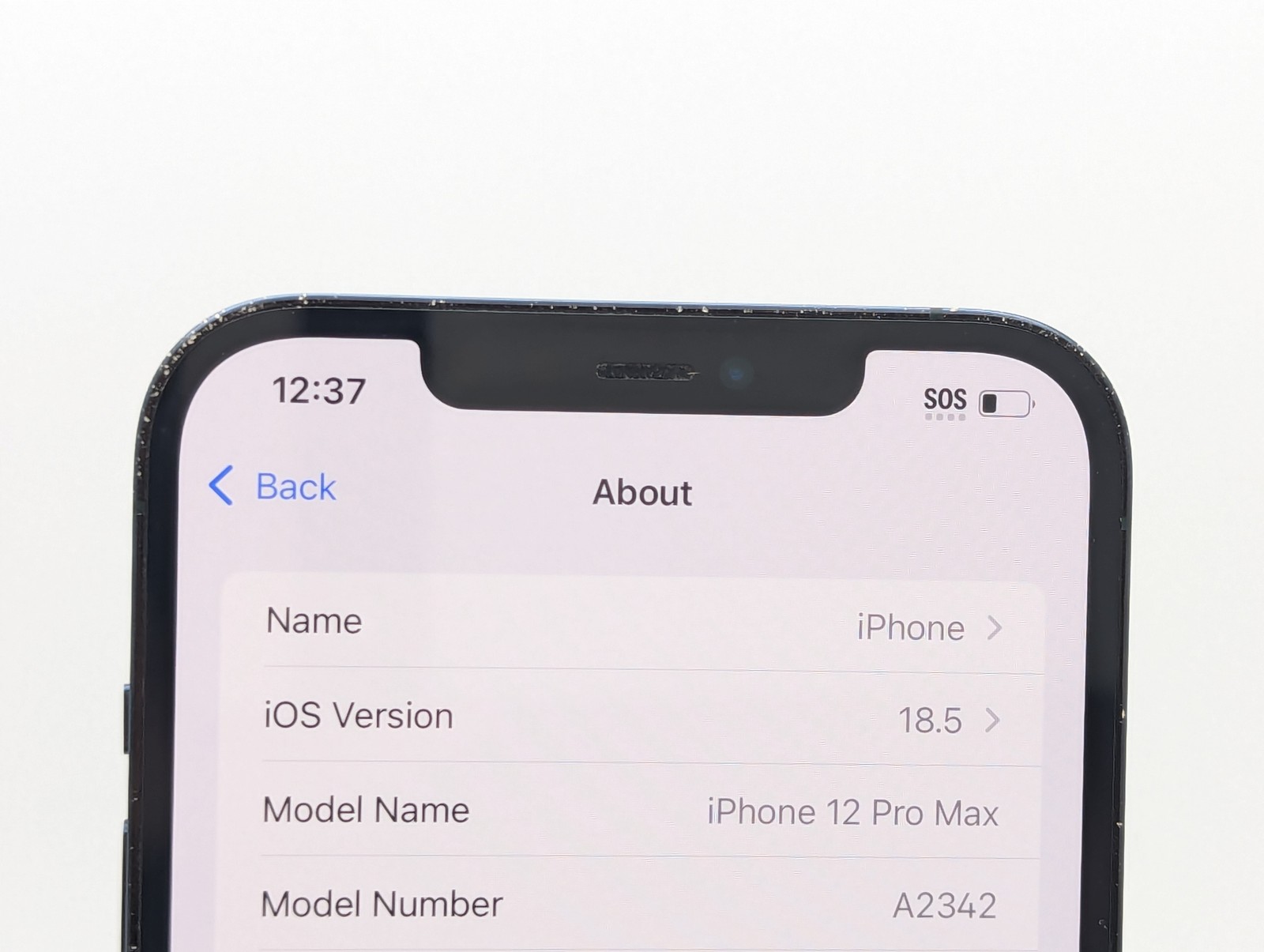 Apple iPhone 12 Pro Max A2342 128GB Poor Condition | Pacific Blue | UNLOCKED