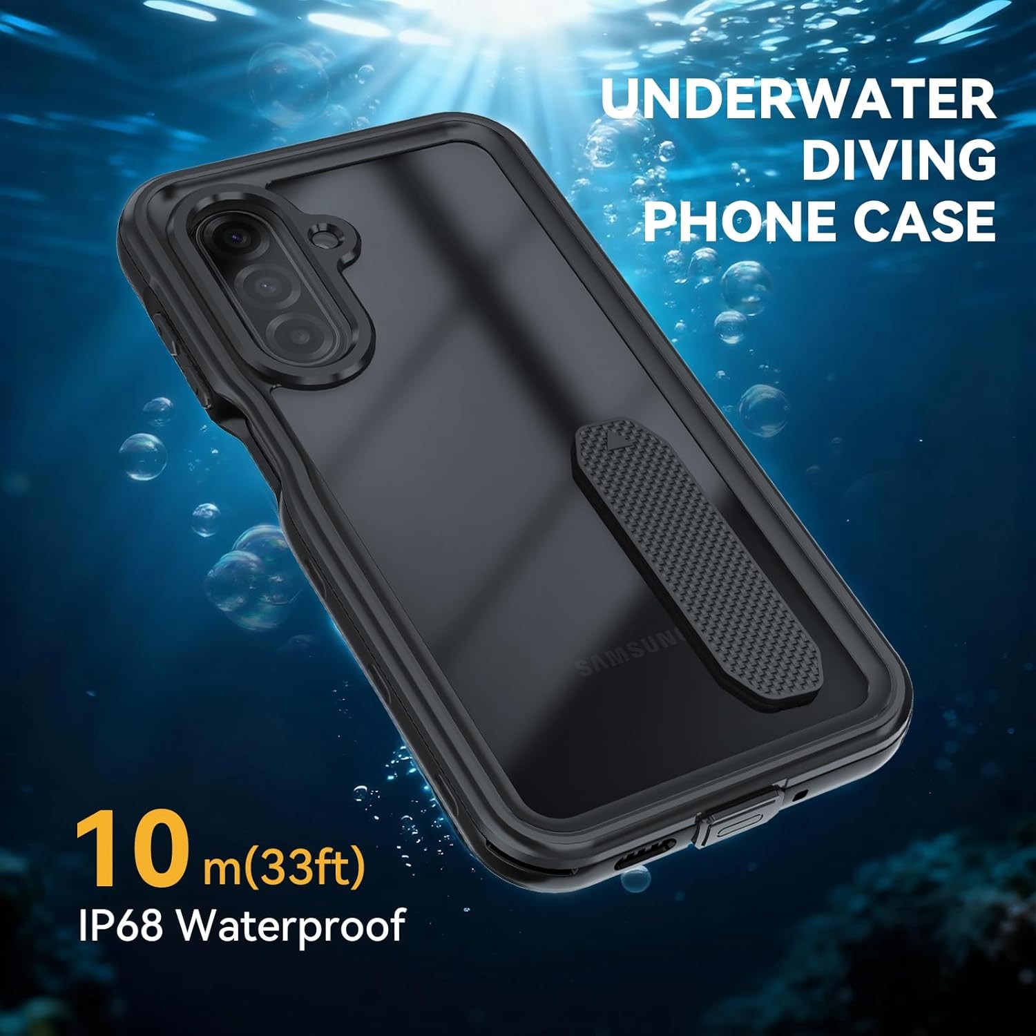 Rugged Shockproof Case for Samsung Galaxy A17 5G, IP68 Waterproof & Dustproof