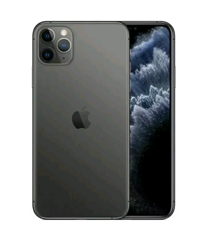 Apple iPhone 11 Pro Max (64GB) Space Gray (Cricket Wireless). New-Factory Sealed