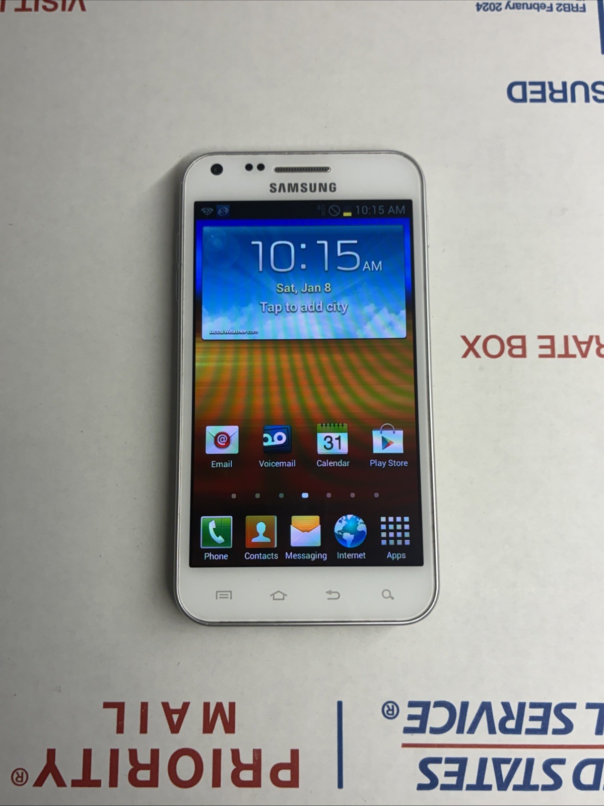 Vintage Samsung Galaxy S II Epic 4G SPH-D710 – 16GB (Sprint) – Excellent 10/10