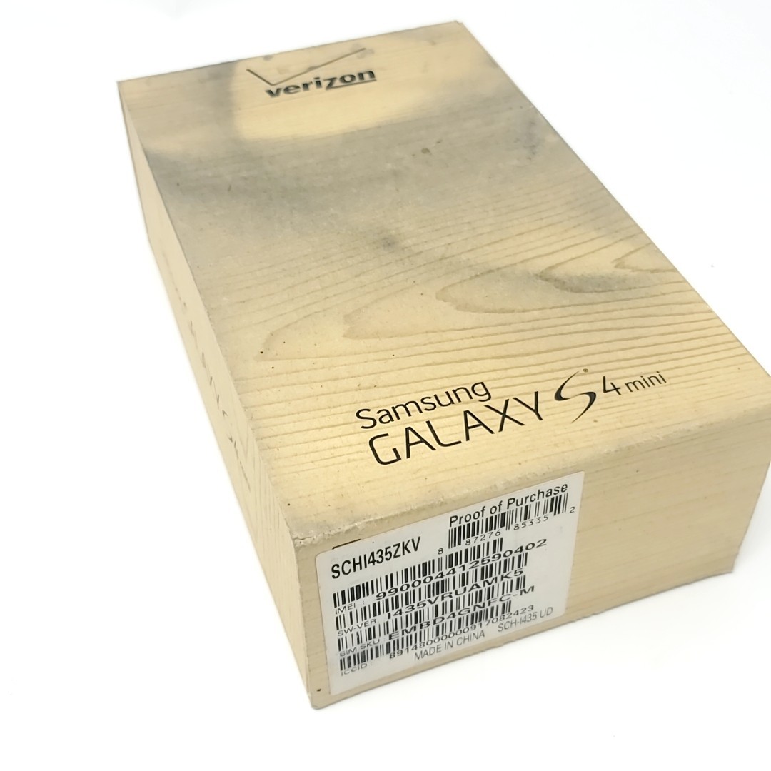 Samsung Galaxy S4 Mini SCH-I435 16GB GRAY – Verizon Unlocked w/ Box