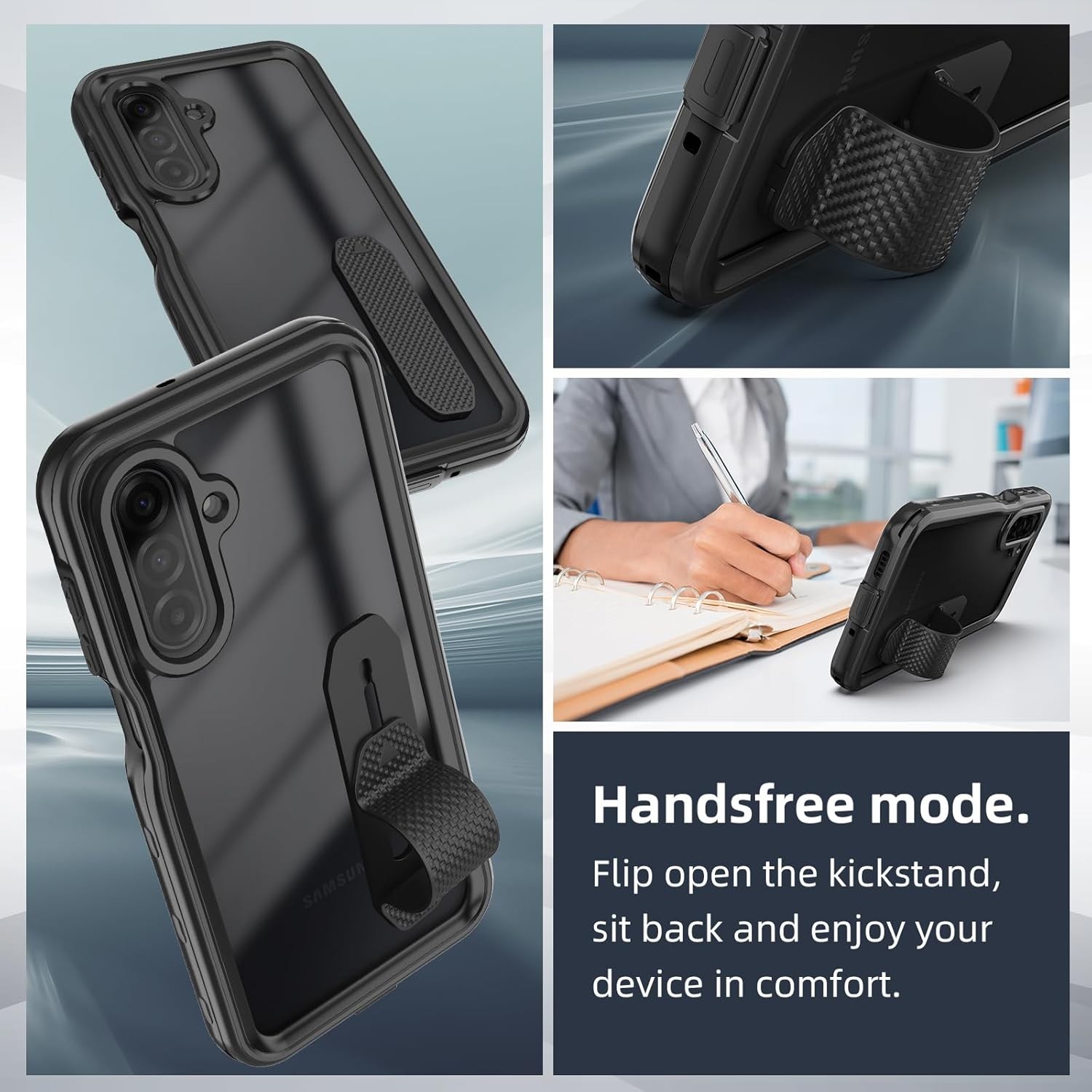 Rugged Shockproof Case for Samsung Galaxy A17 5G, IP68 Waterproof & Dustproof