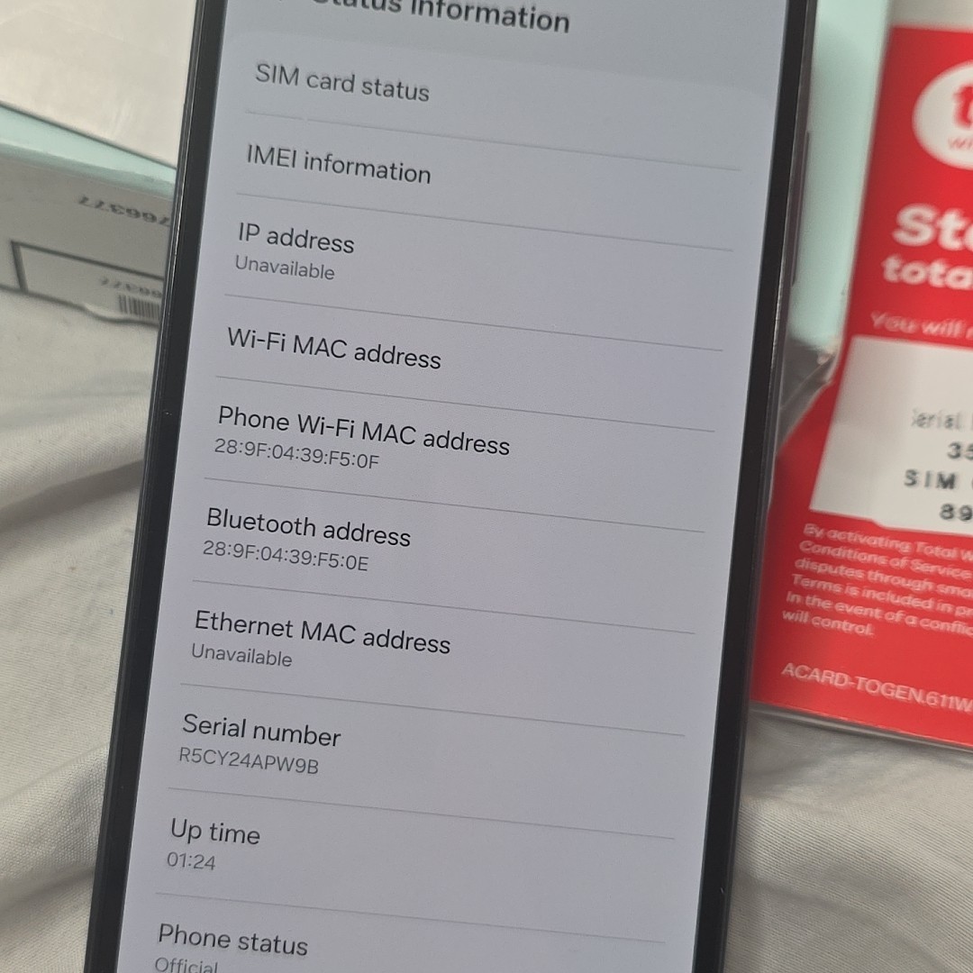 Total Wireless Samsung Galaxy A15 5G 64GB, Blue (CER)