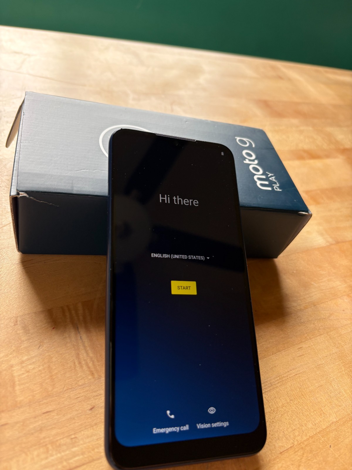 Motorola Moto G Play (2021) XT2093-4 32GB Misty Blue GSM Unlocked – Excellent