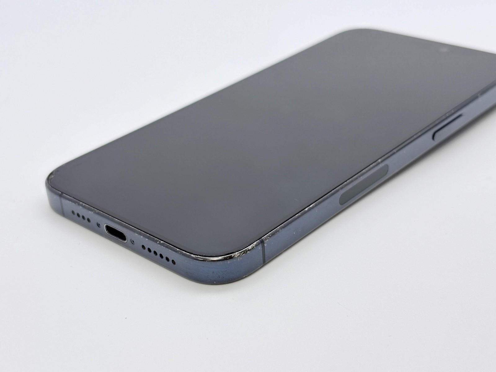 Unlocked Apple iPhone 15 Pro Max A2849 256GB Blue Titanium- For Parts
