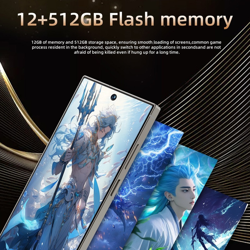 New S25 Ultra 5G 12+512GB Smartphone 6.9″ Factory Unlocked Android Cellphones