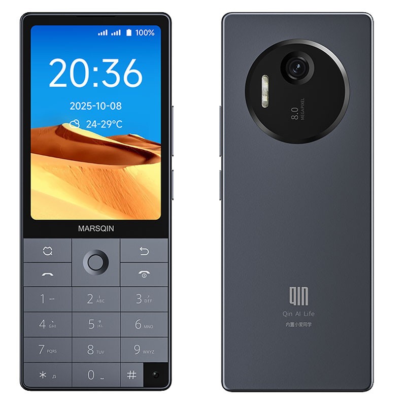 Unlocked QIN F25 4G Android 14 Smartphone Dual SIM Phone QWERTY Keyboard Mobile