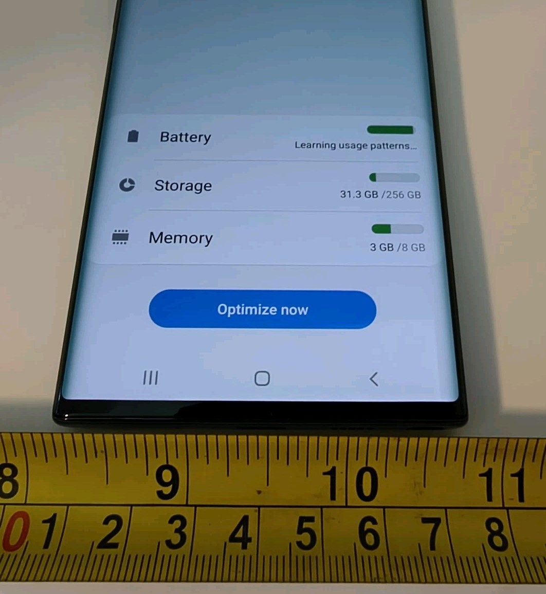 Samsung Galaxy Note 10 Smartphone 256 GB Storage 8 GB RAM DaVinci Aura Black