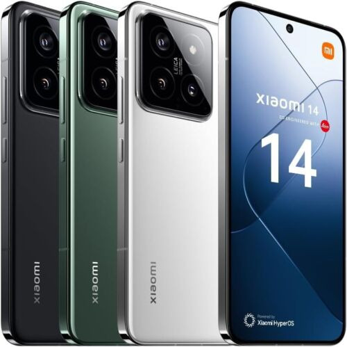 Xiaomi 14 5G 16GB+1TB 6.36″ 50MP 4610mAh HyperOS Snapdragon 8 Gen 3 Unlocked