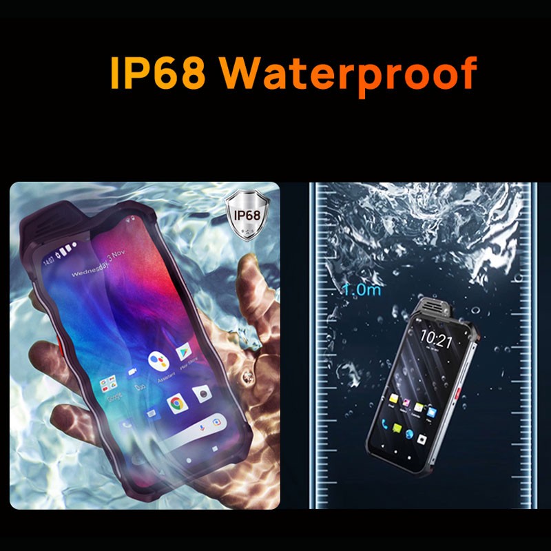 Unlocked 6.3 inch 4G LTE Android Smartphone Rugged Phone NFC Mobile UNIWA W888