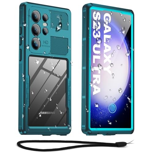 Waterproof Case for Samsung Galaxy S23 Ultra 6.8″ – IP68, Shockproof, Dustproof,
