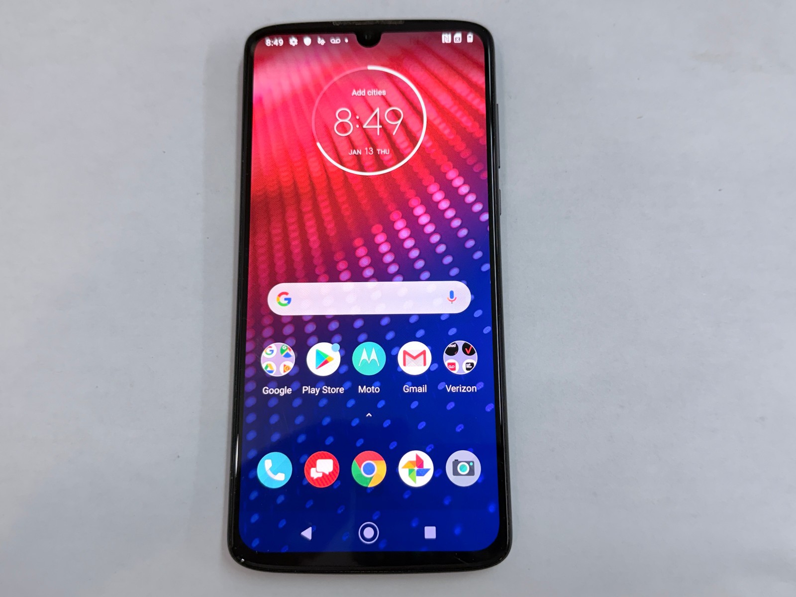 Motorola XT1980-4 Moto Z4 Verizon UNLOCKED 4G LTE 128GB Smart Phone OPEN BOX US