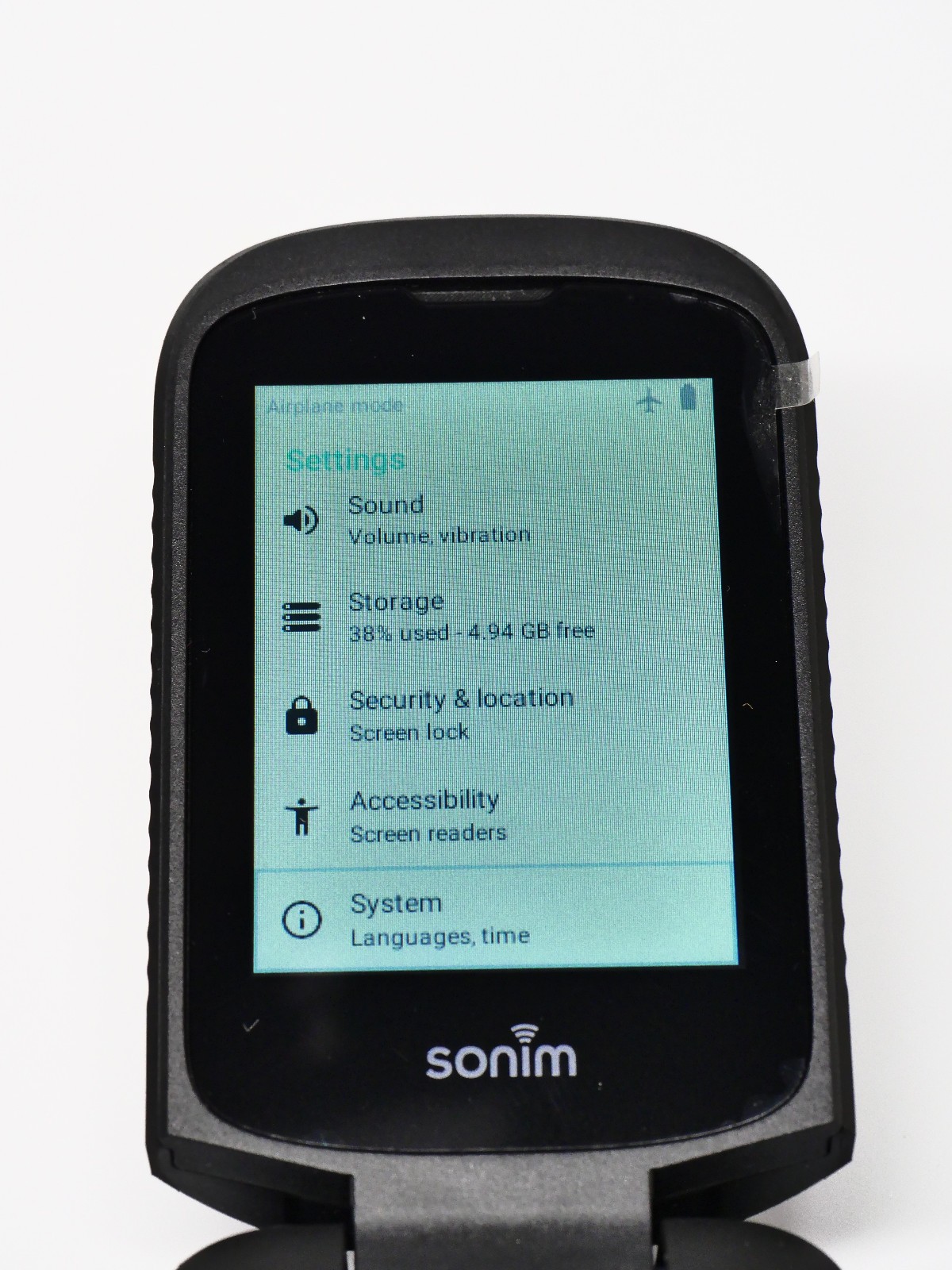 Sonim XP3 XP3800 – Black 4G VoLTE Rugged Phone For ATT
