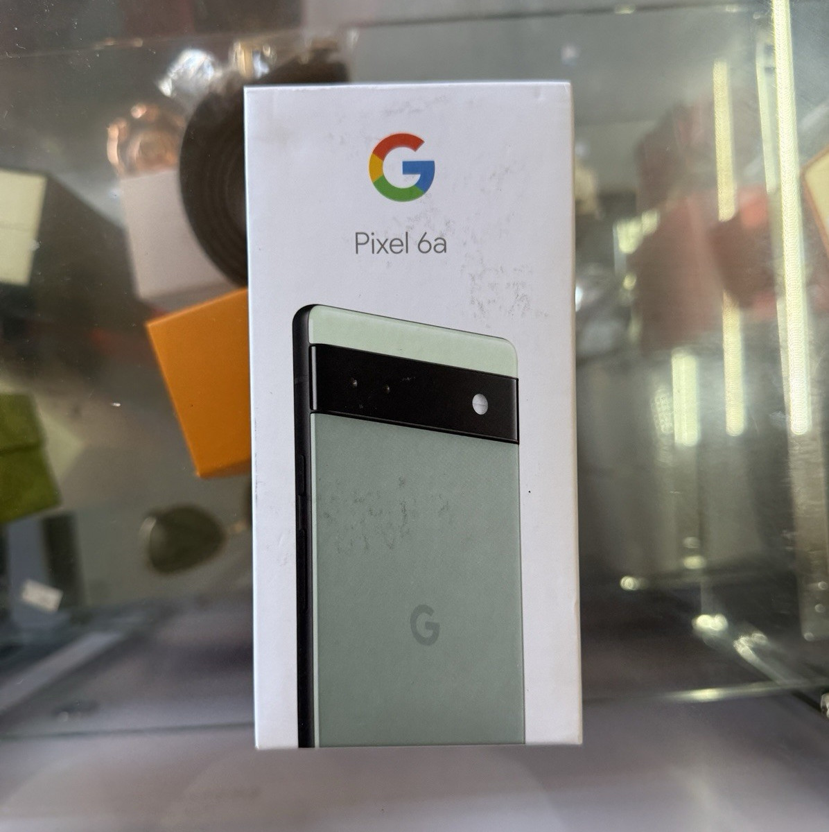 Google Pixel 6a 128GB Green Dual Rear Cameras GSM Unlocked Wi-Fi NFC GPS