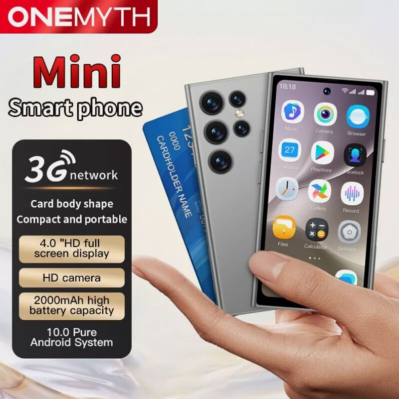 Mini 3G Unlocked Smartphone 4.0” HD Touch Screen Cell Phone Dual SIM Android
