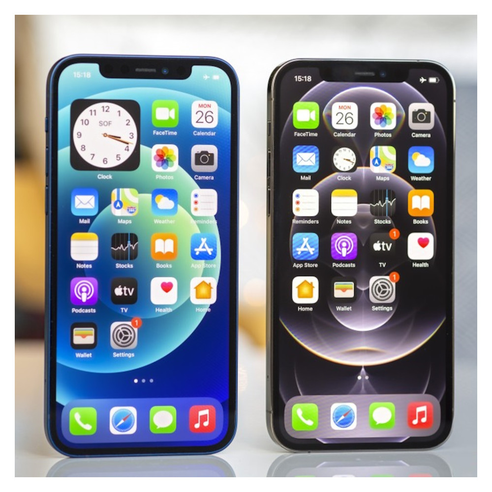 Apple iPhone 12 64GB Unlocked – Black/Blue, 5G, Free Shipping & Returns