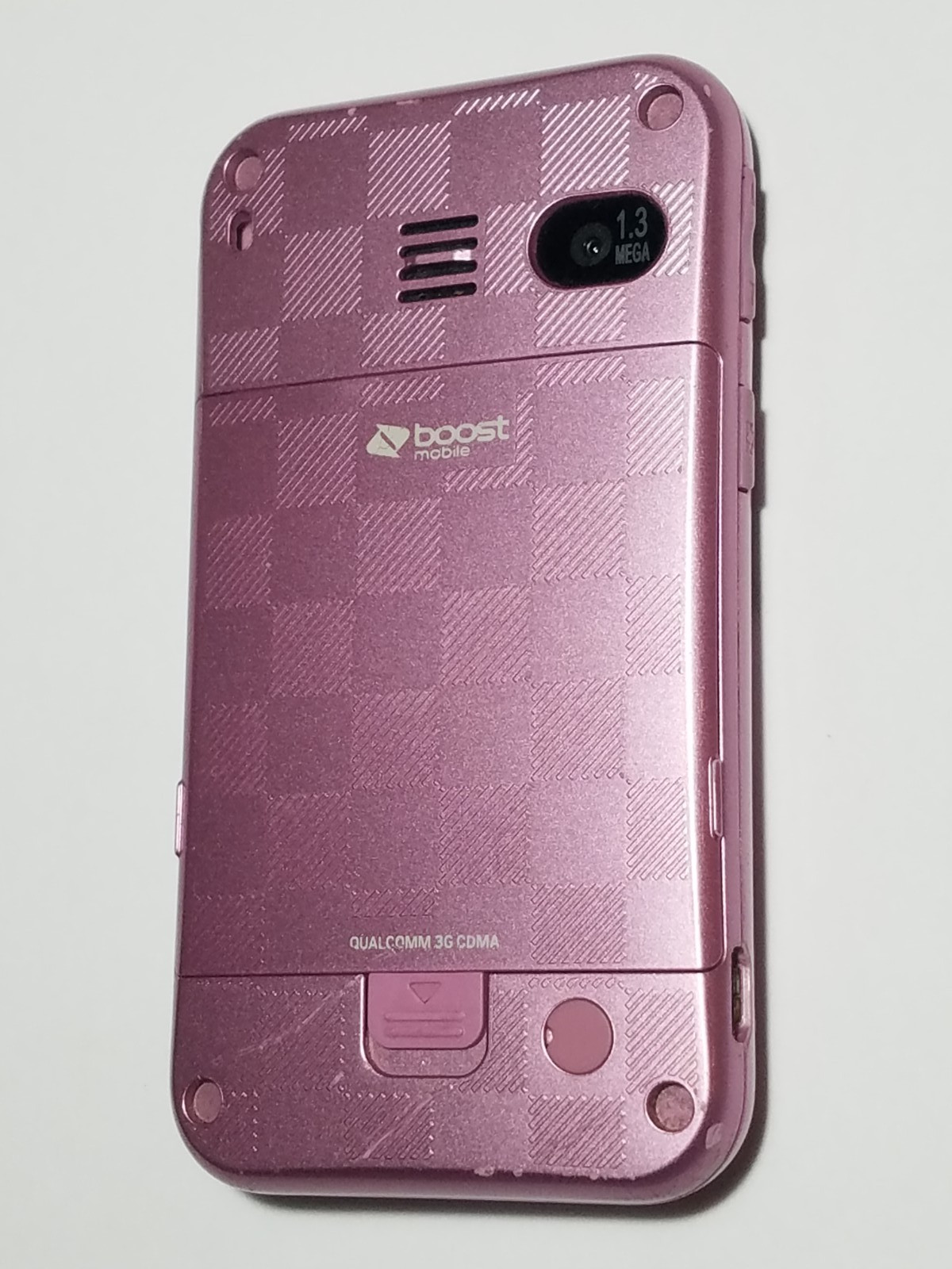 Rare Boost Mobile Prepaid Sanyo SCP Juno 2700 Pink Qwerty CDMA Cellular Phone