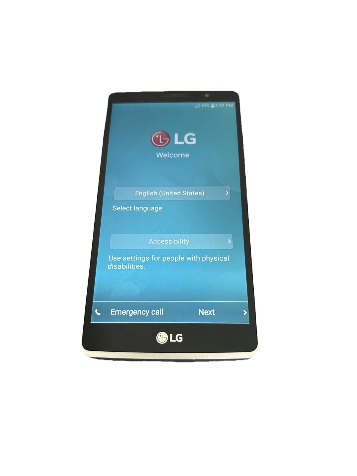 LG G Stylo 8 GB Silver 5.7” Cricket Wireless Vintage Rare Cell Phone Fast Ship