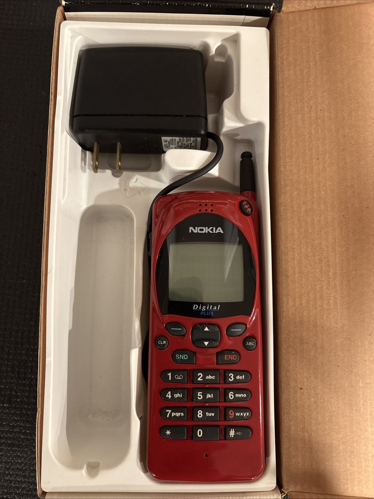 Nokia Cell Phone 2160i Very Rare Red Exc Cond Clean , See Description