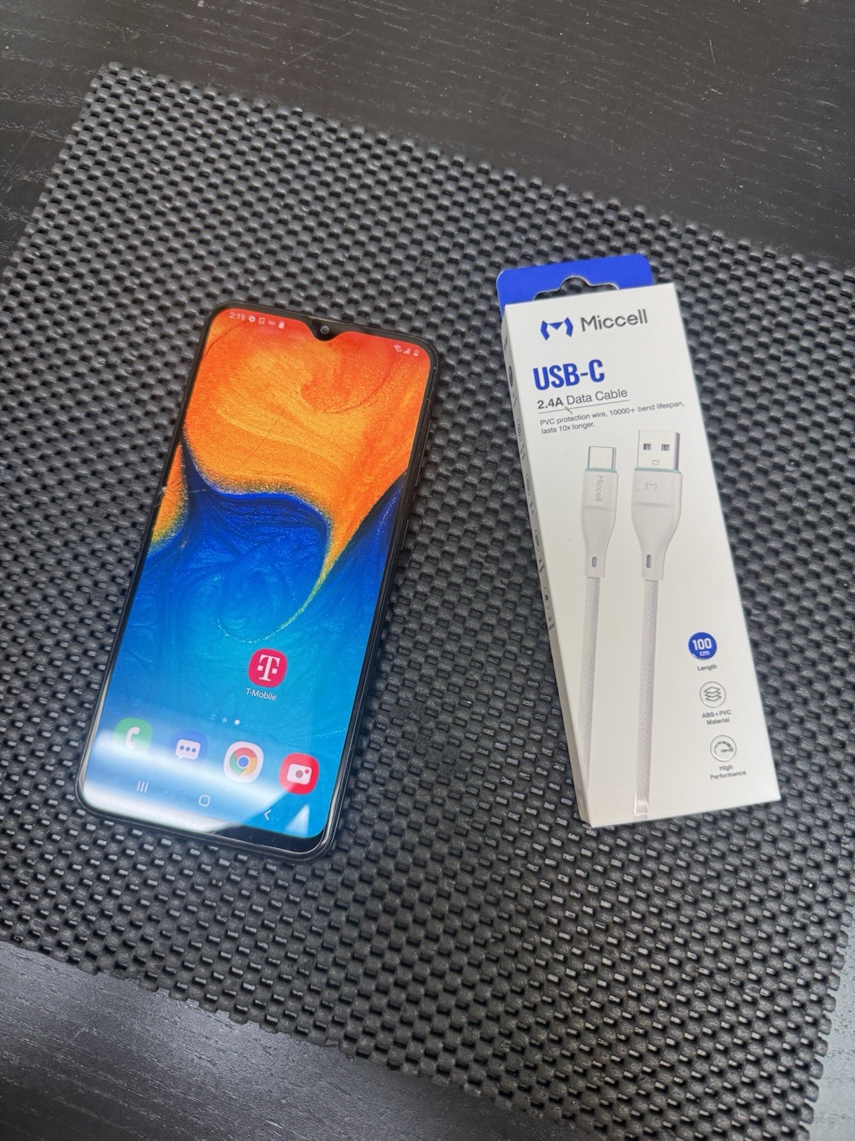 Samsung Galaxy A20 For Parts/repair – FUNCTIONAL – Unlocked 32GB – B6