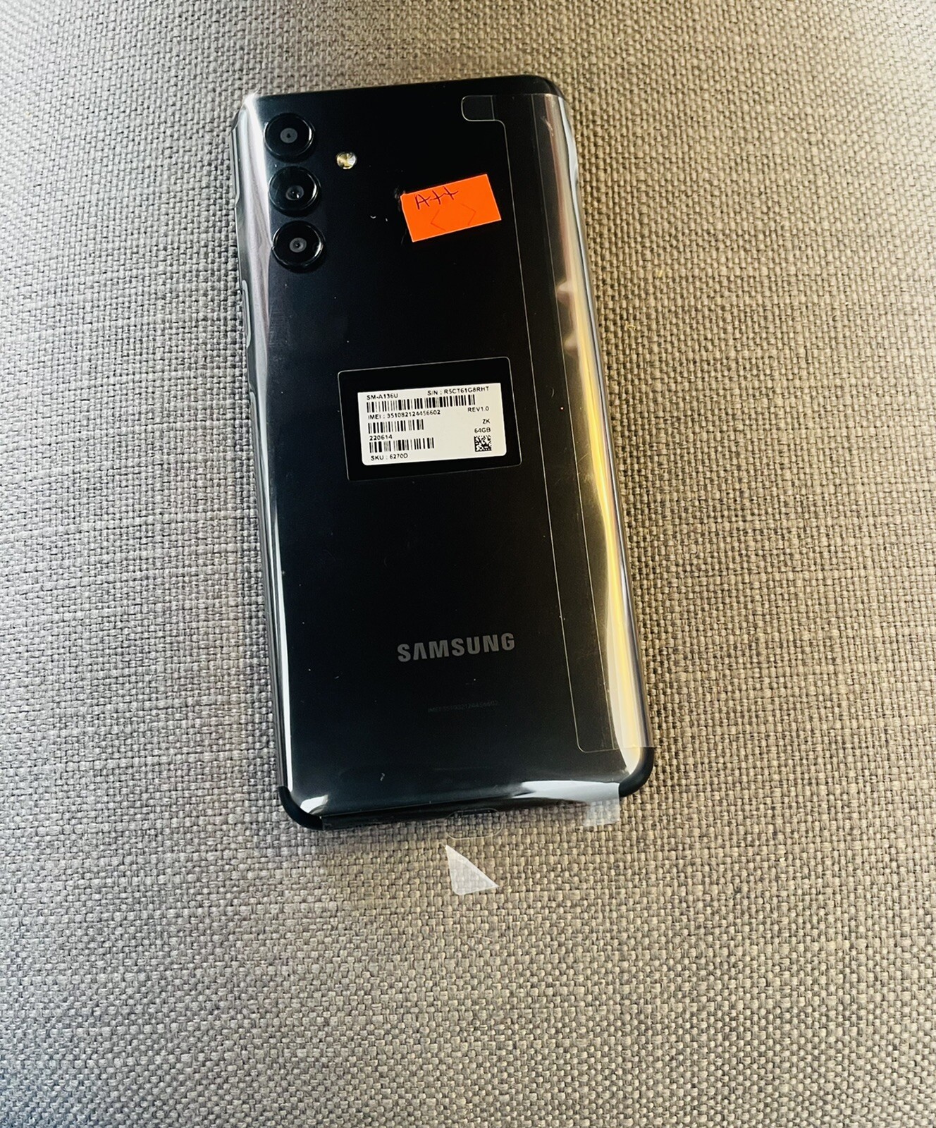 Mint Condition Samsung Galaxy A13 5G SM-A136U – 64GB -Black AT&T