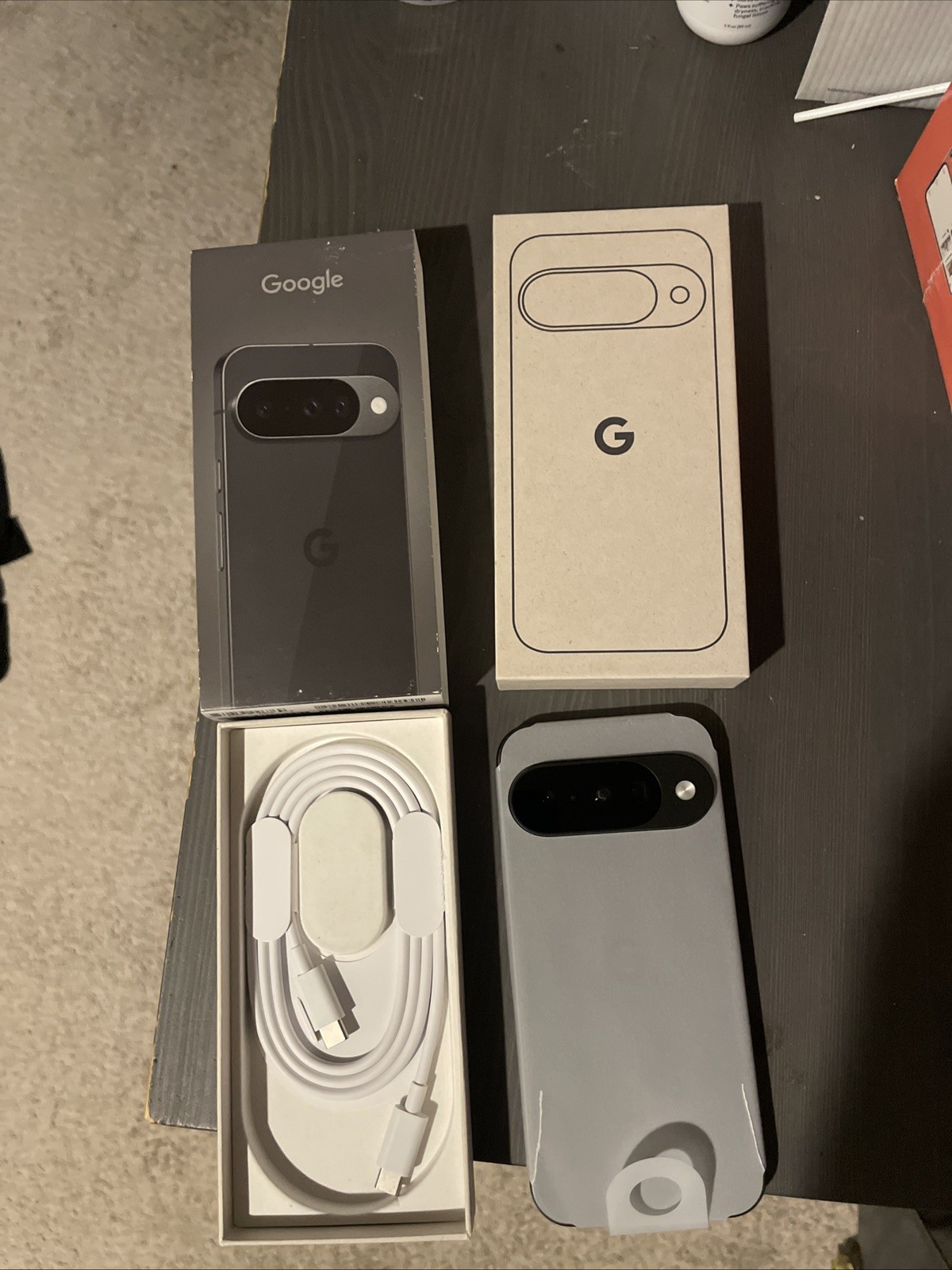 Google Pixel 10 128GB Black 5G Android 6.3in 48MP 12GB RAM Tensor G5 all Carrier