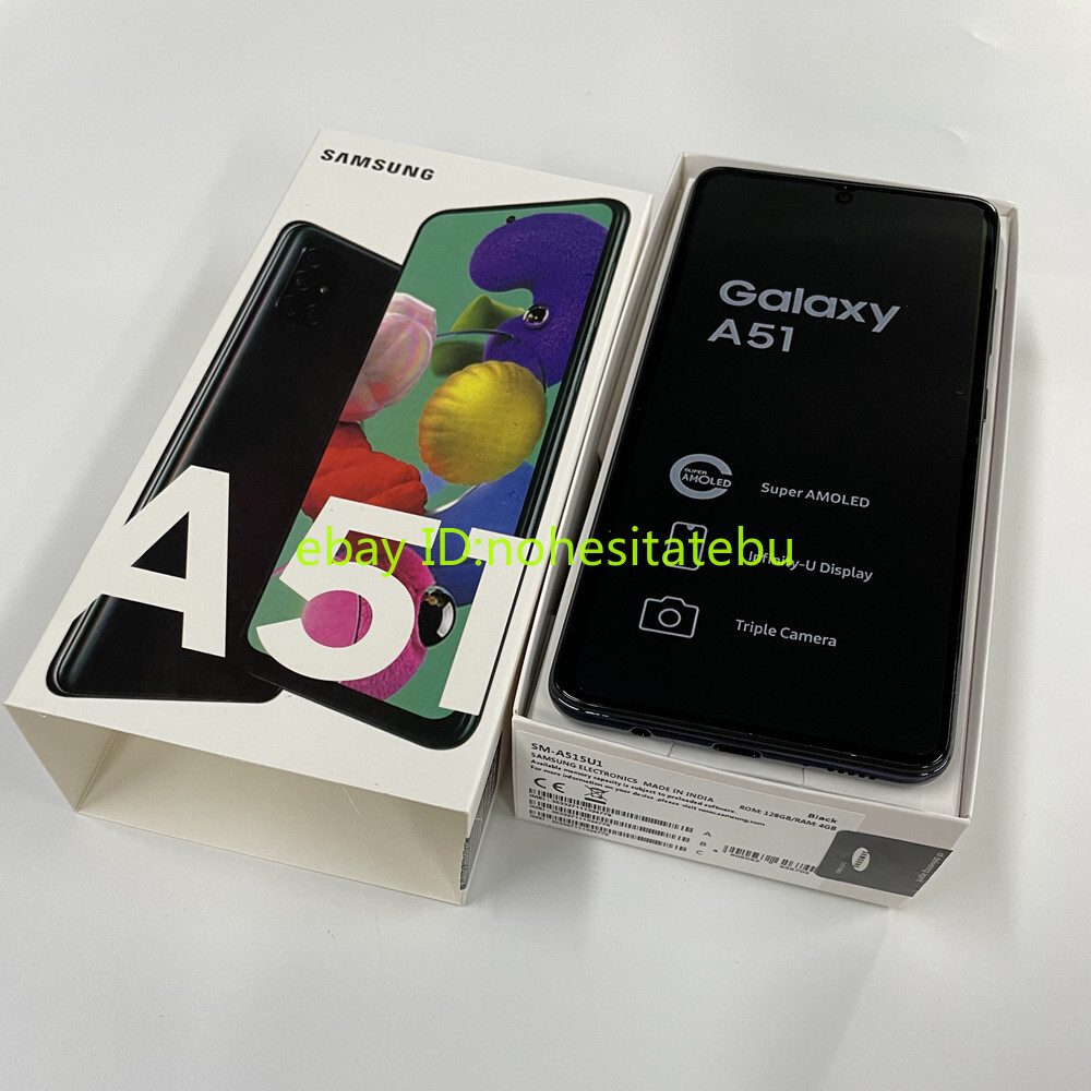 Unlocked Samsung Galaxy A51 SM-A515U(USA) 128GB 4GB RAM-New Sealed 48MP 6.5″