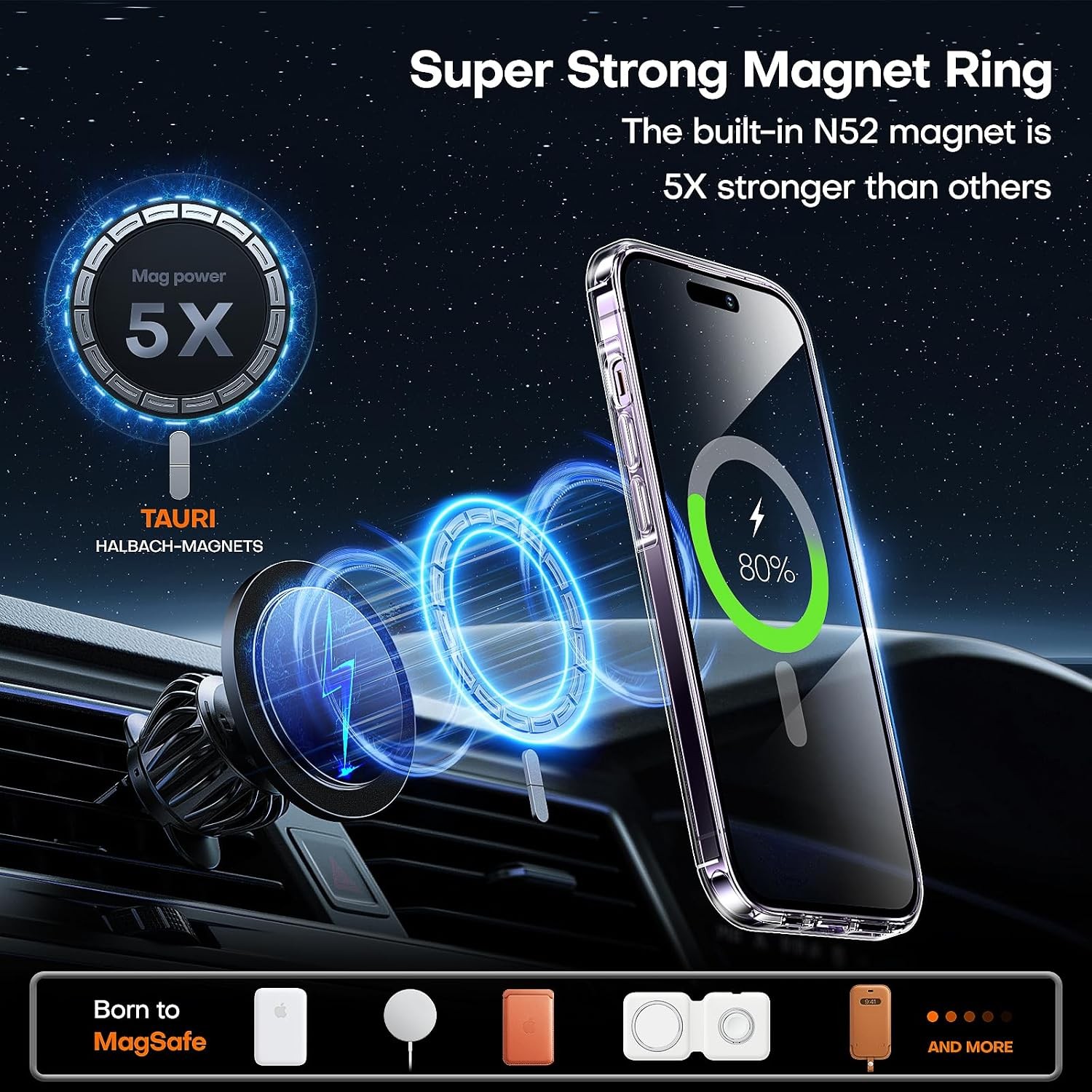 2 in 1 for iPhone 14 Pro Max Case with Screen Protector, Military-Grade Protecti