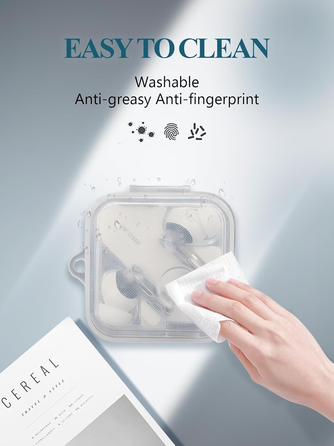 Case Cover for Nothing Ear Earbuds with ChatGPT Integration, Clear Soft TPU Case