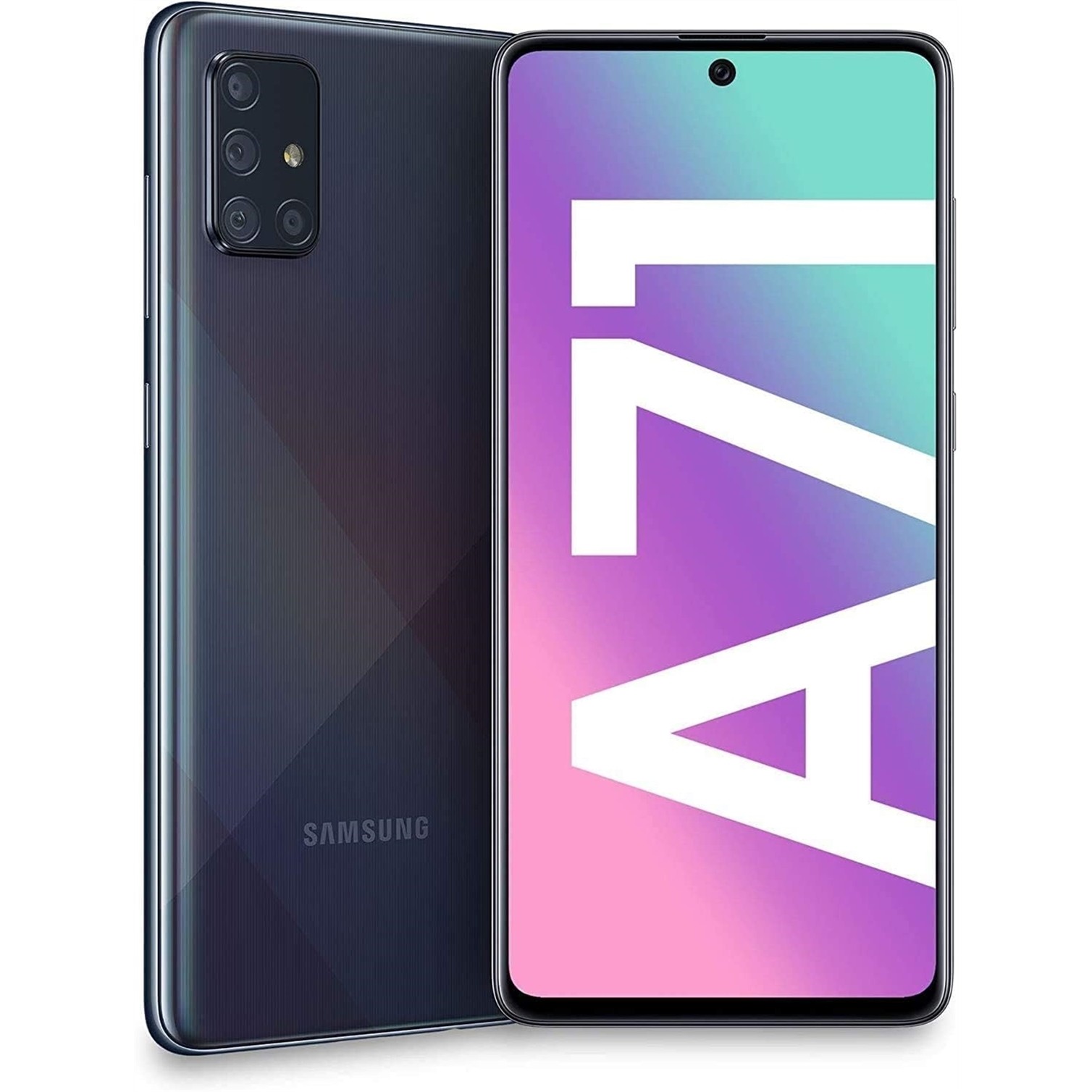 Samsung Galaxy A71 128GB 6.7″ 5G Fully Unlocked, Prism Cube Black. Very Good