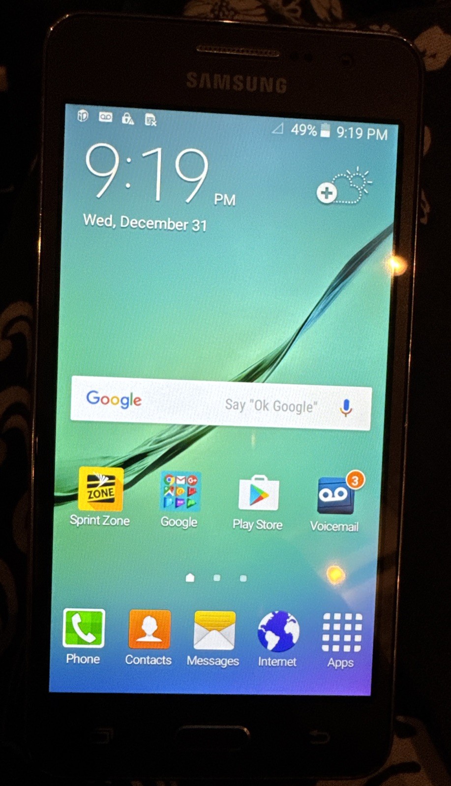 Samsung Galaxy Grand Prime SM-G530P Cell Phone Sprint 8gb Gray Very Good Used