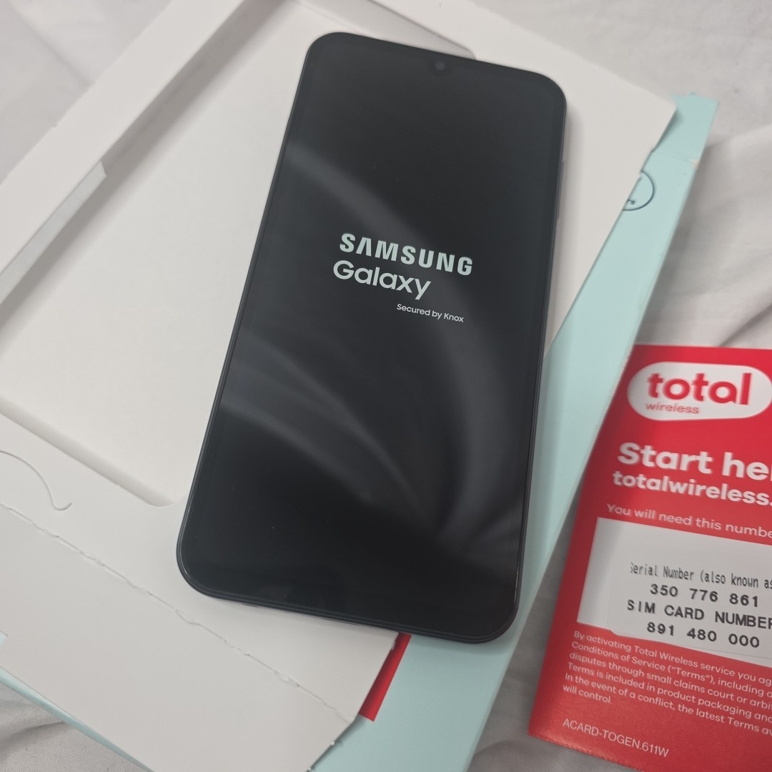Total Wireless Samsung Galaxy A15 5G 64GB, Blue (CER)