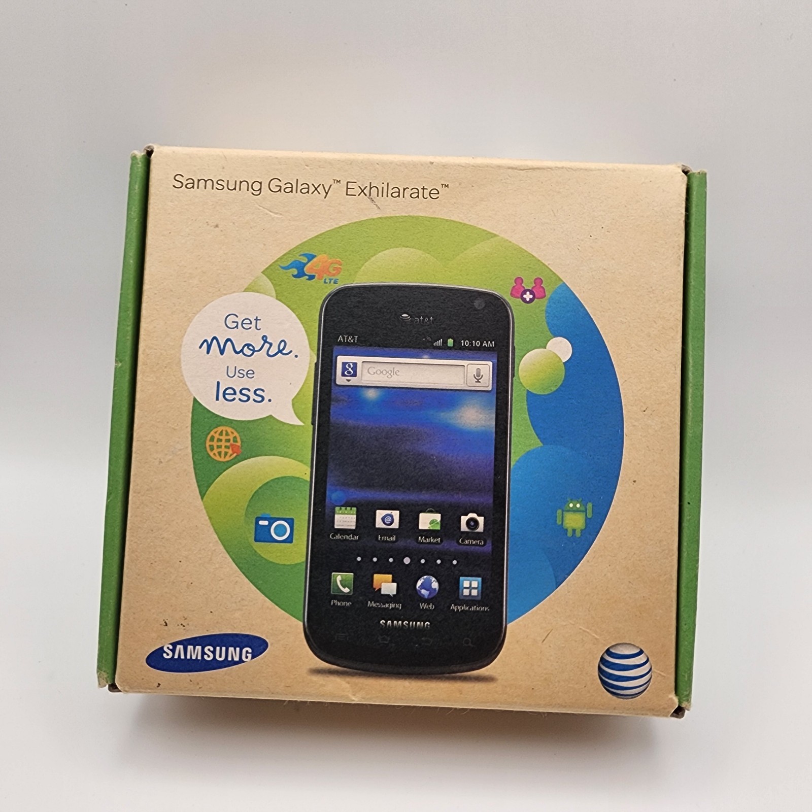 Samsung Galaxy Exhilarate SGH-I577 (AT&T) Smartphone Black Excellent
