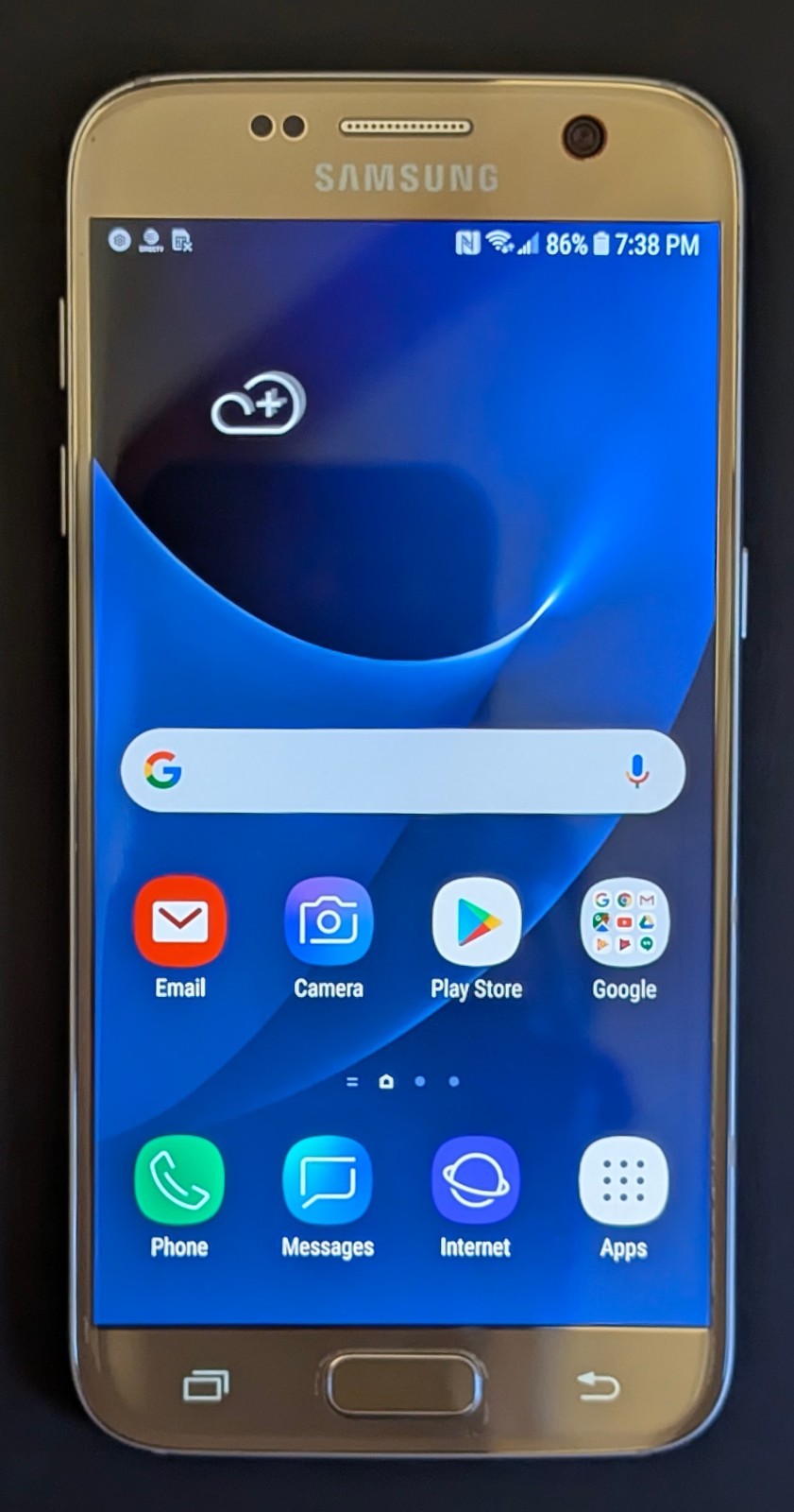 Samsung Galaxy S7 SM-G930A 32GB Gold Platinum Unlocked Smartphone Tested Working
