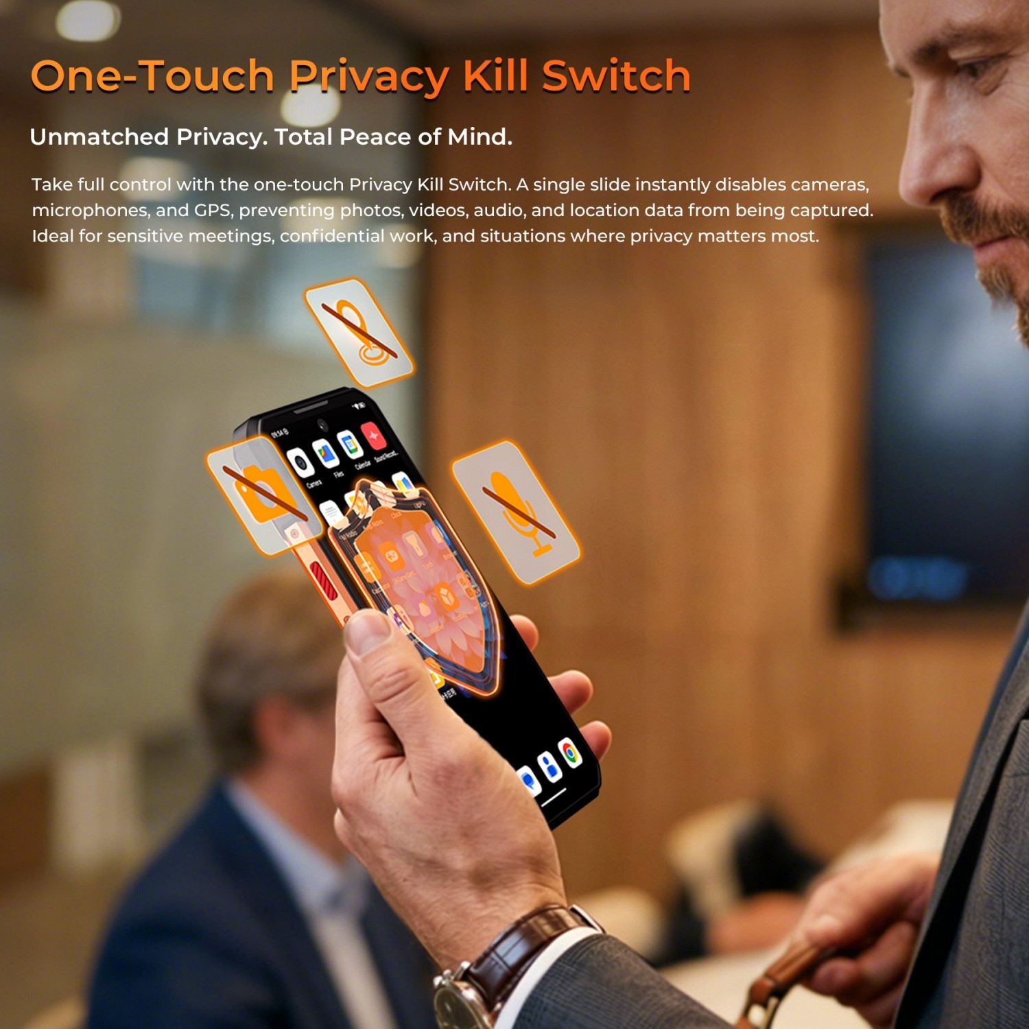 2026 OUKITEL WP500 5G Rugged Phone 36GB+1TB 6.78” FHD+ 10000mAh Android 16 NFC