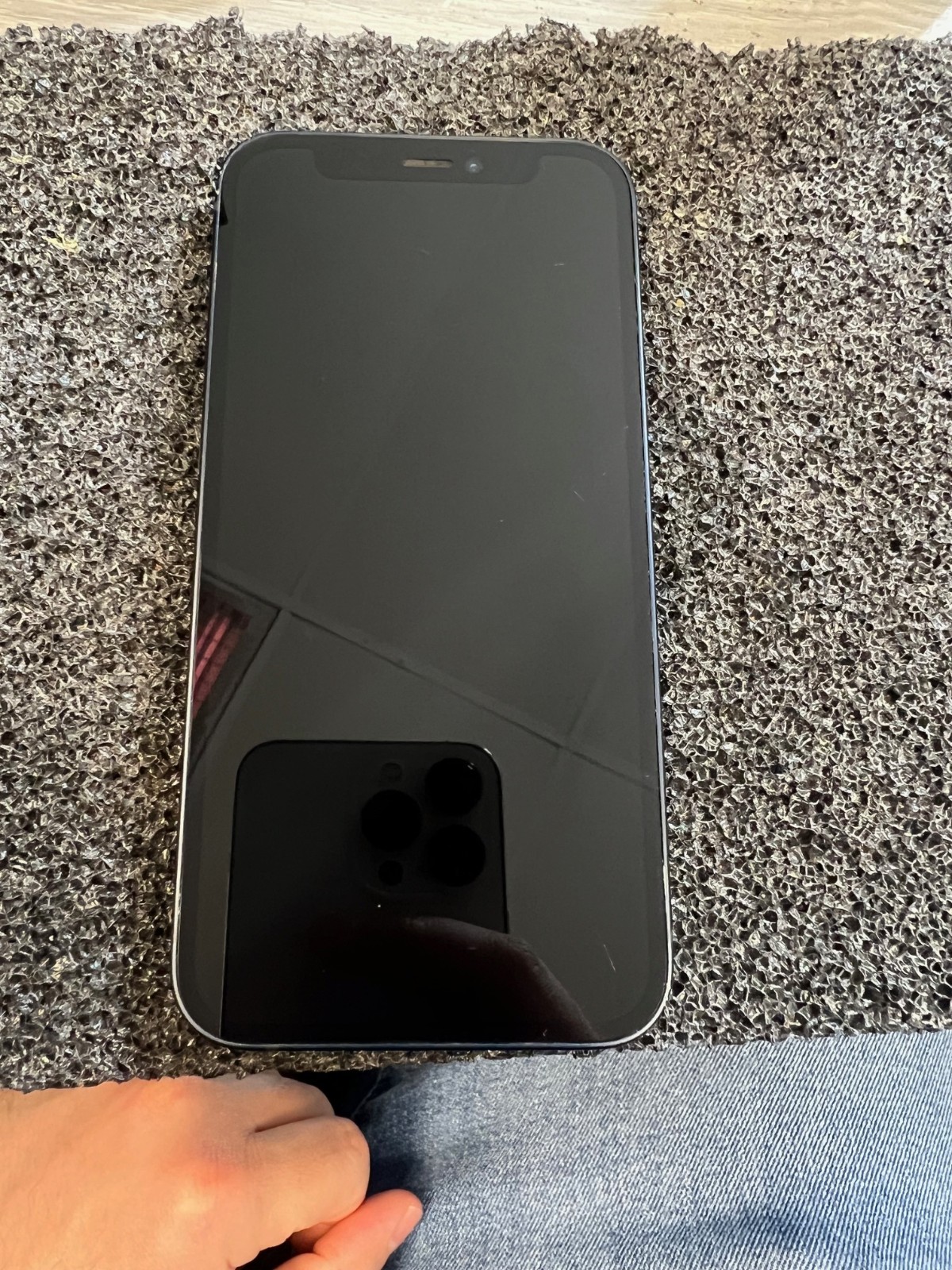 Apple iPhone 12 mini – 64 GB – Black (Unlocked) black scrn dot tested