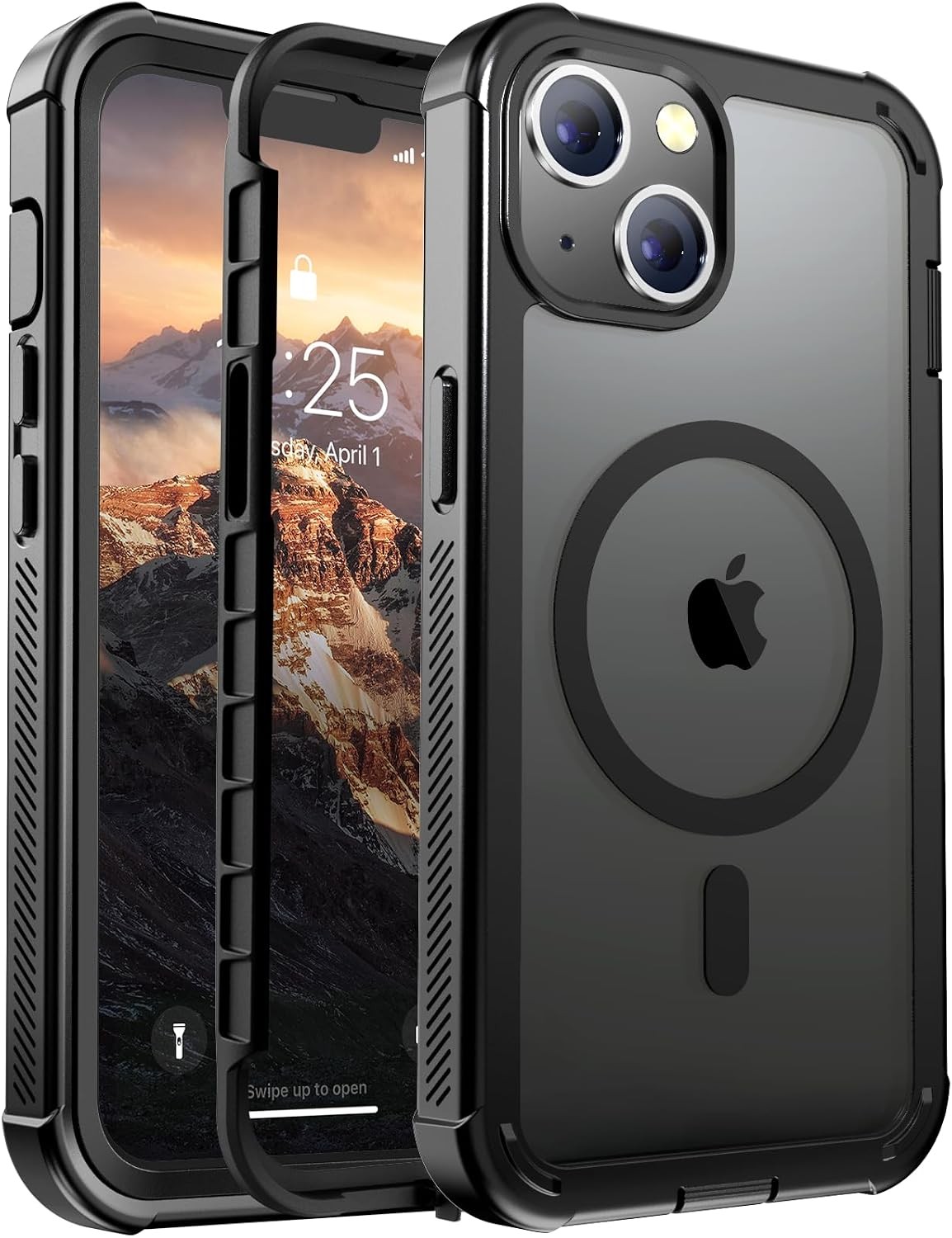 Magnetic for iPhone 14 Case, Military Grade Drop Protection, Heavy Duty Bumper 6