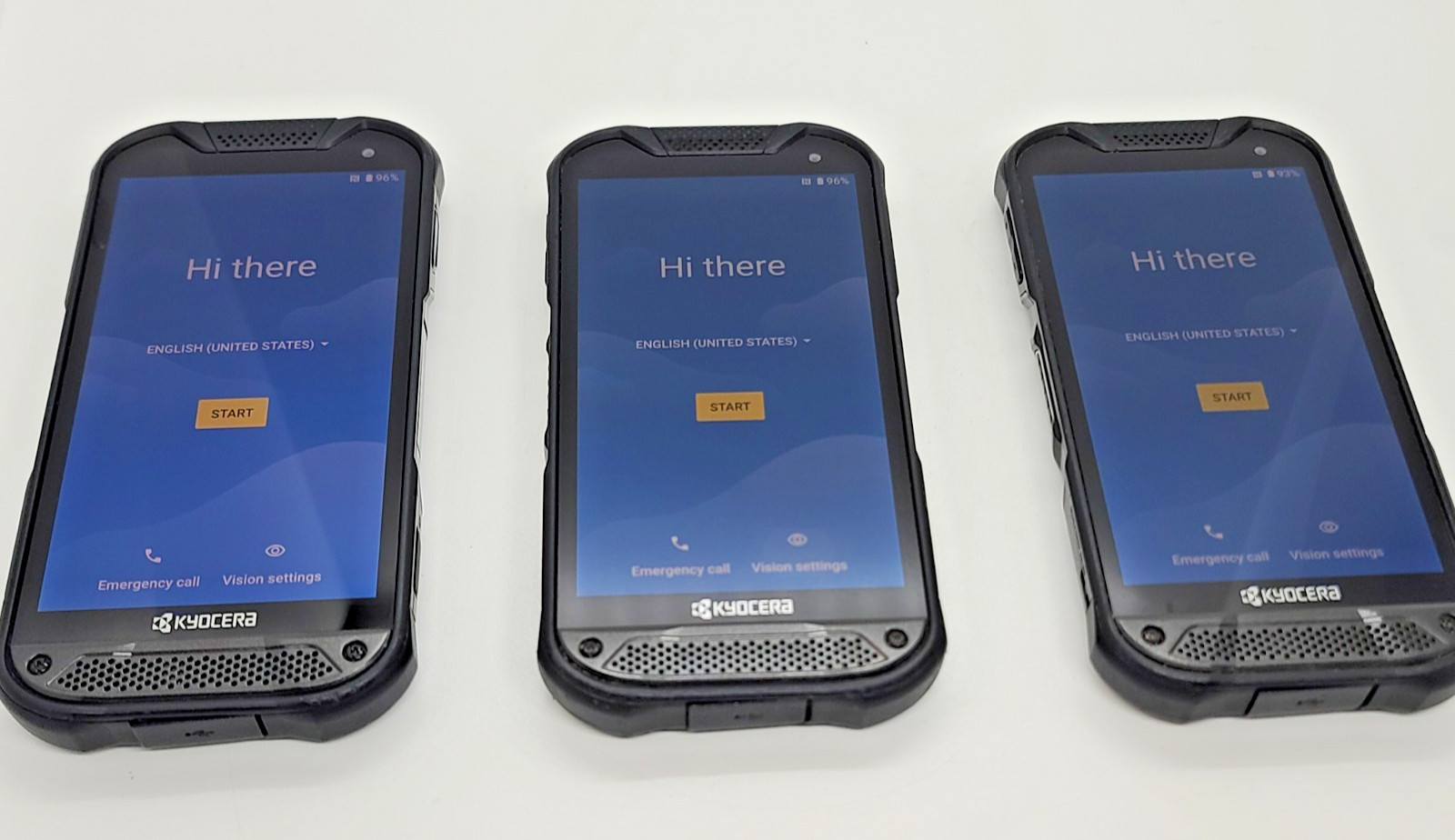Lot of 3 Kyocera DuraForce Pro 2 64GB (1-AT&T) (2-UL) 4G LTE Smartphone 4GB RAM